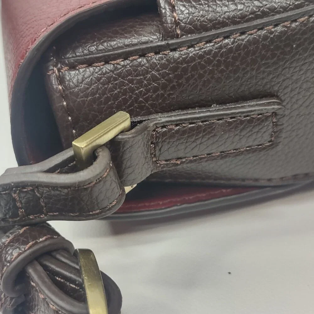 Chala Half Moon Paw Print Crossbody Purse with Adjustable Strap - Picture 4 of 13